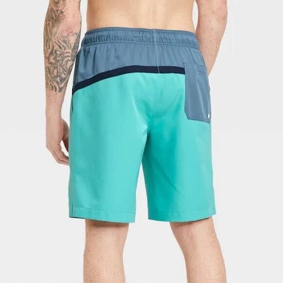 Speedo Men’s Marina Colorblock Swim Trunks XL Teal Green Blue UPF 50+
NEW/NWT!! - Picture 3 of 12